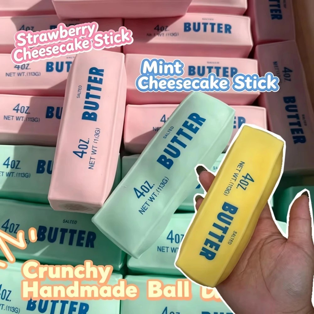Crunchy Butter Stick Squishy Stress Ball