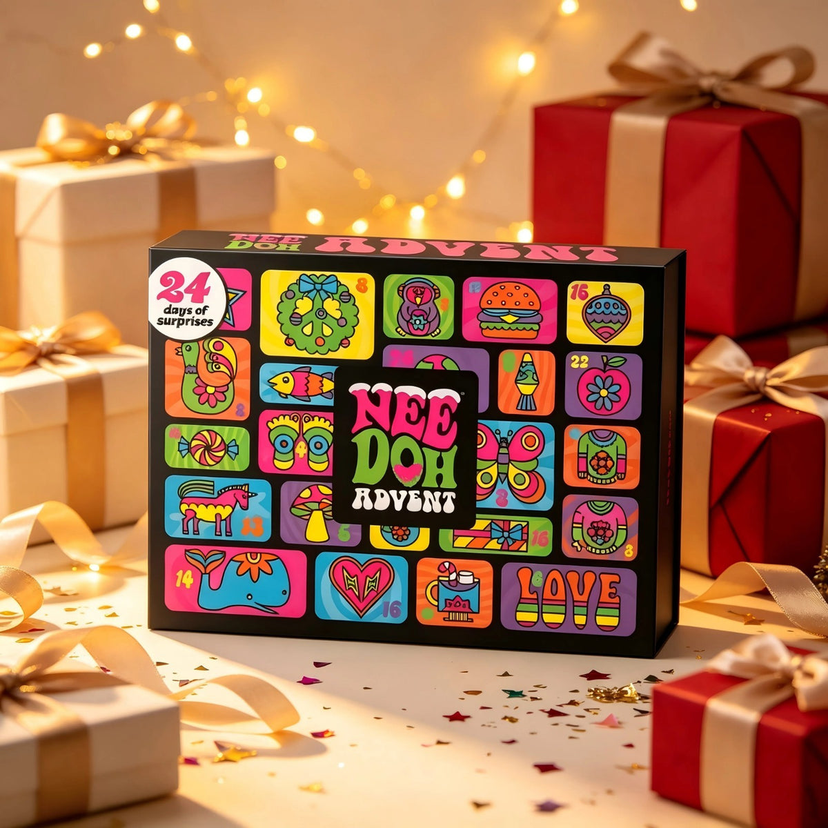 Mini Squishy Advent Calendar 2026, 24 Day