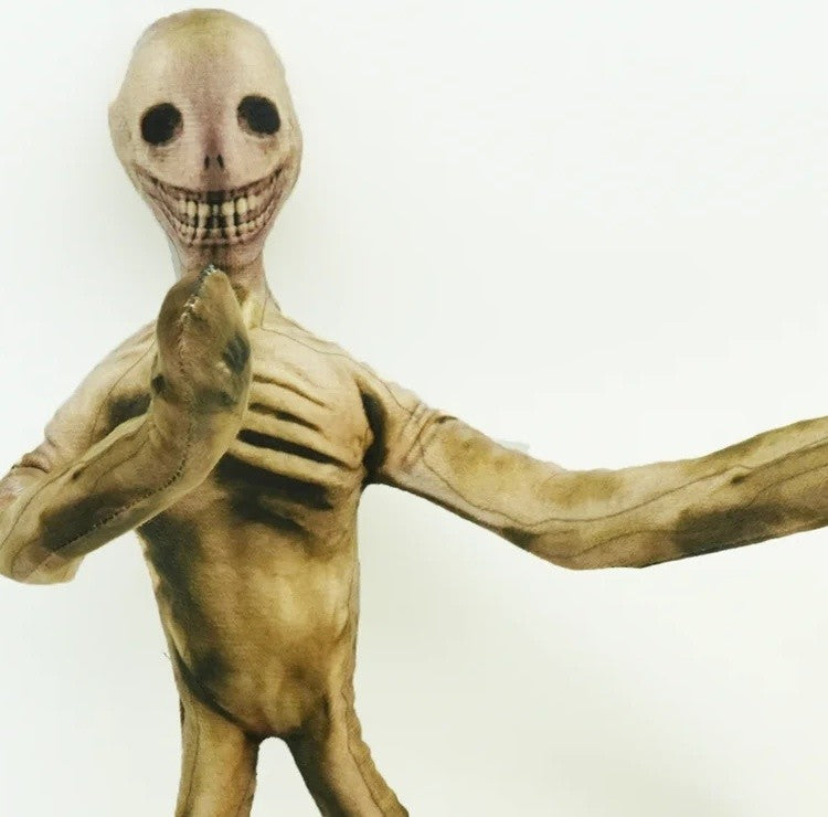 Bendable Creepy Skeleton Plush Doll, 13in