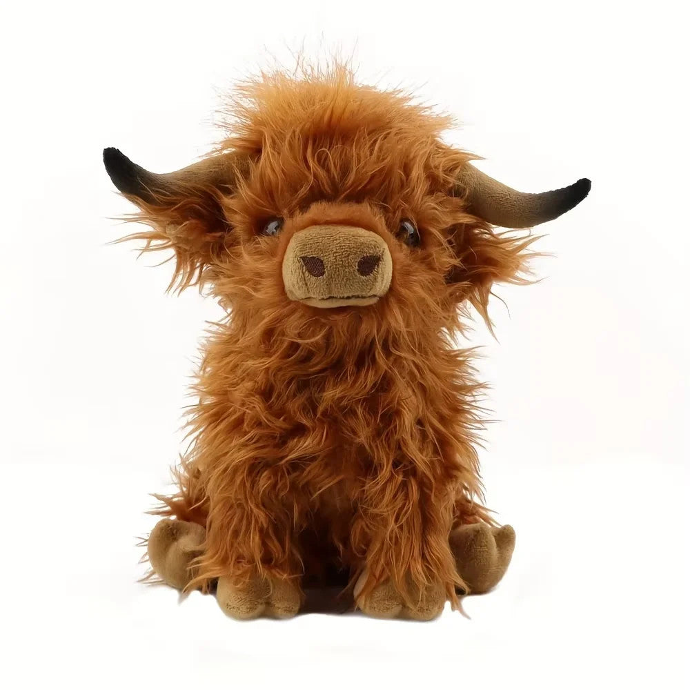Highland Cow Plush, 10in