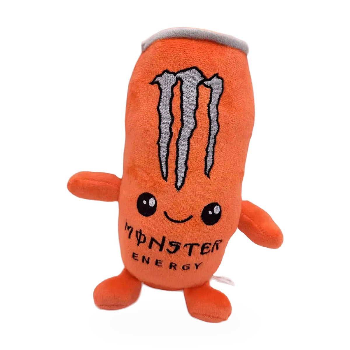 Energy Drink Can Plush Pillow, 8.7in - Monster Orange