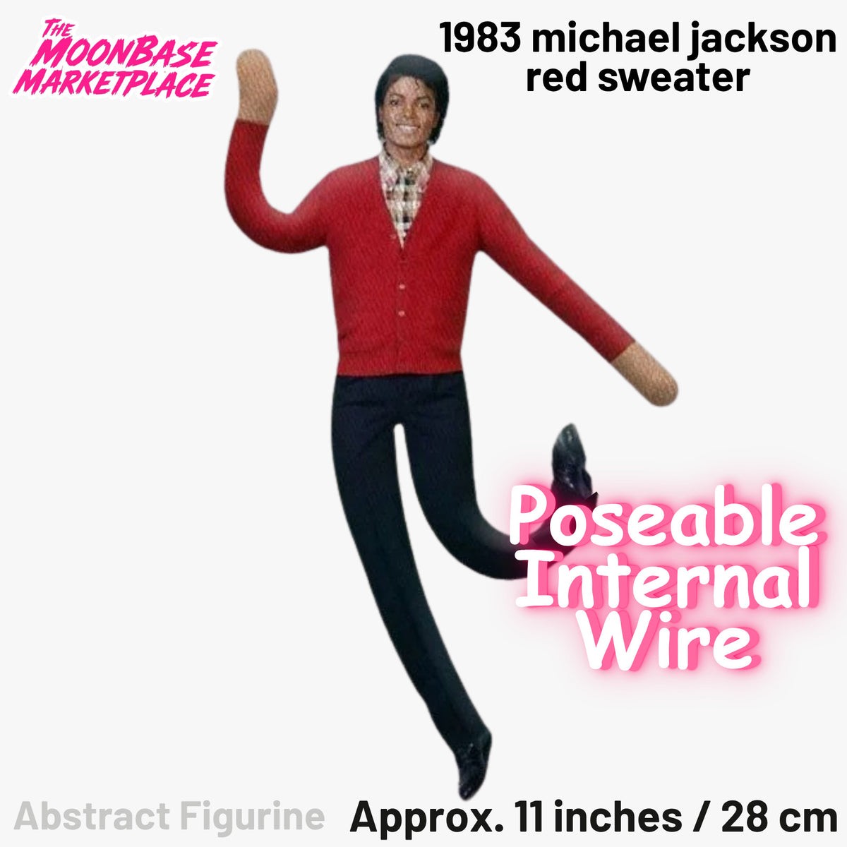 Michael Jackson Bendy Plush Doll Pack (6)