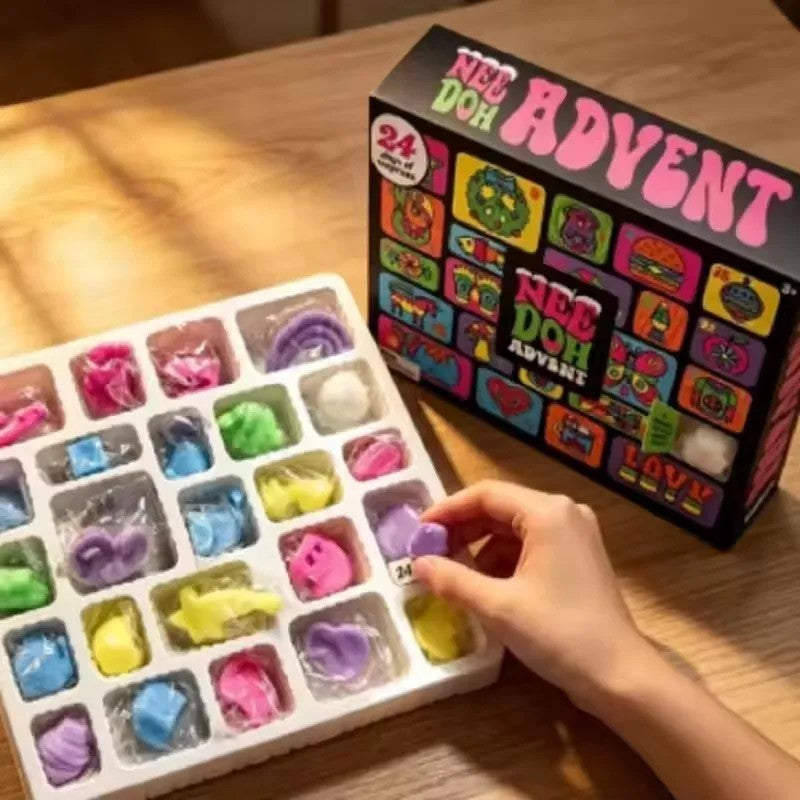 Mini Squishy Advent Calendar 2026, 24 Day
