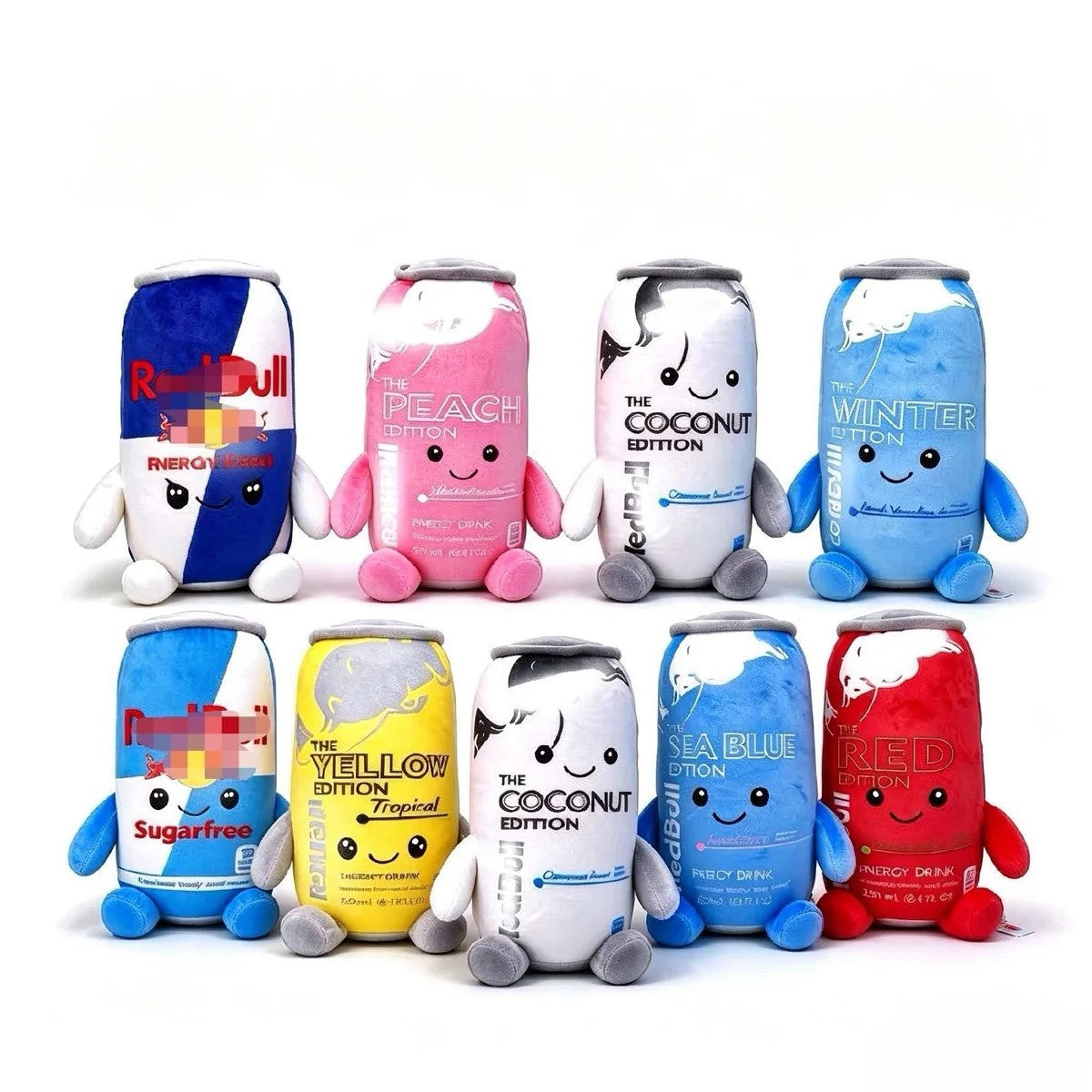 Energy Drink Can Plush Pillow, 8.7in