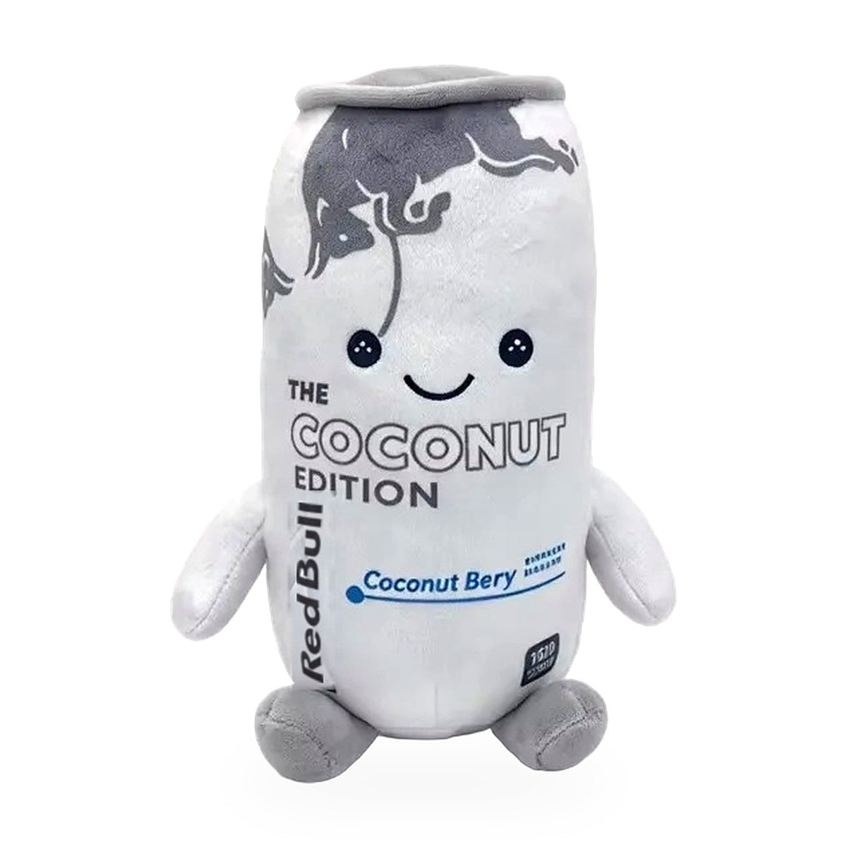 Energy Drink Can Plush Pillow, 8.7in - Red Bull Coconut