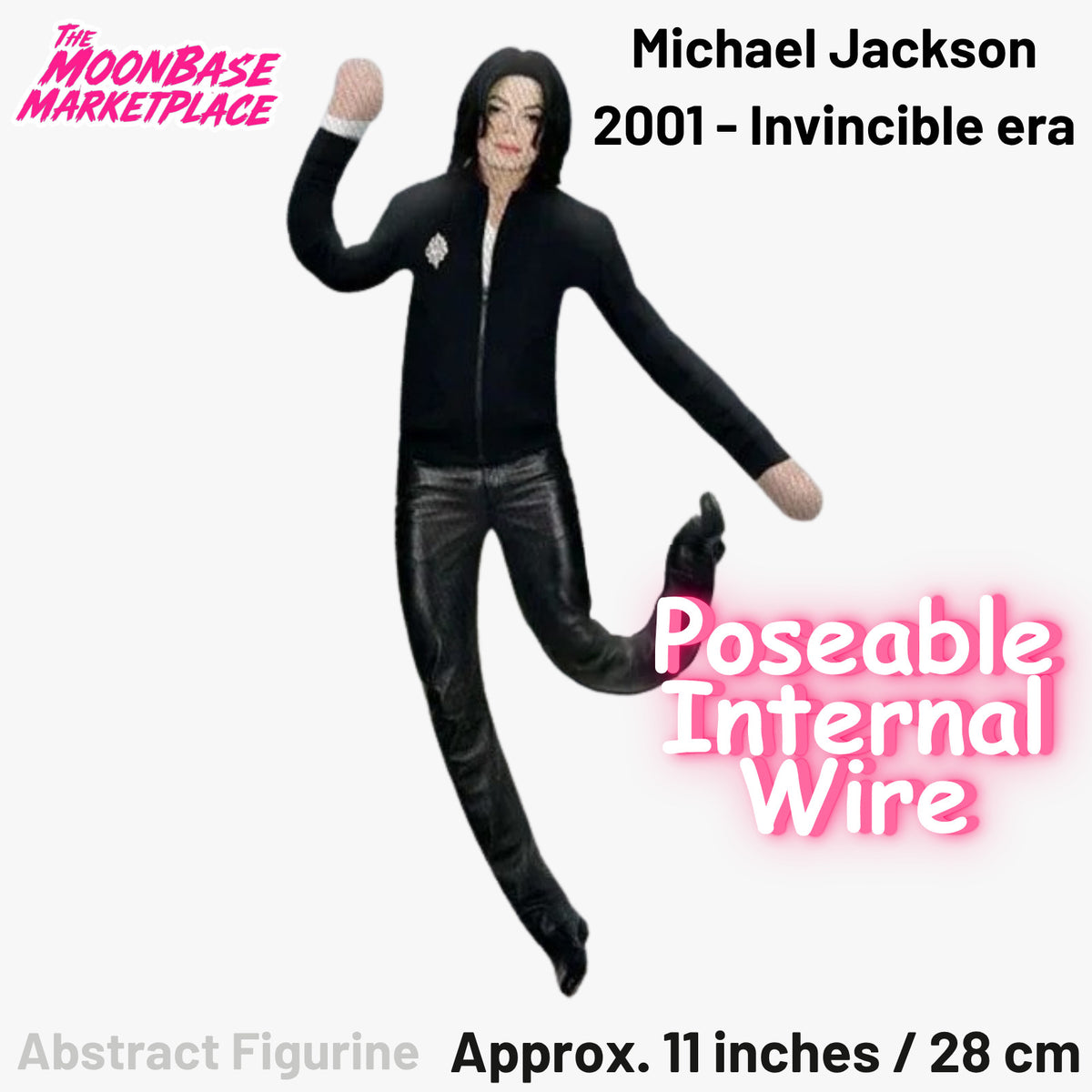 Michael Jackson Bendy Plush Doll Pack (6)