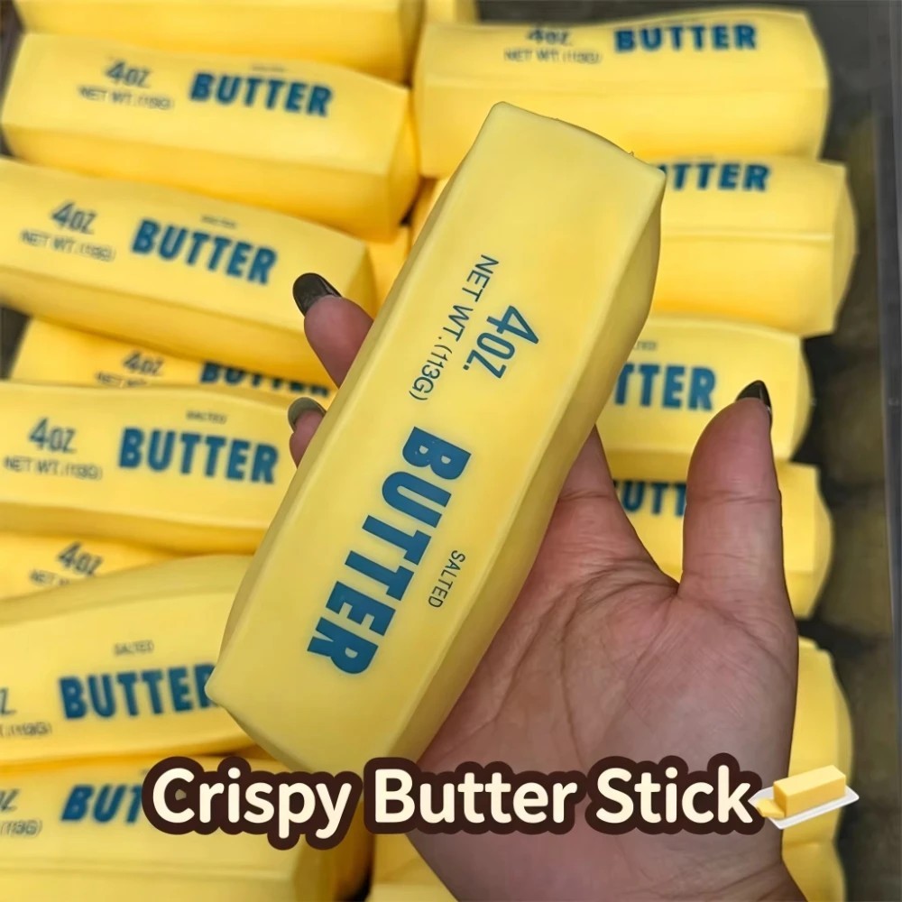 Crunchy Butter Stick Squishy Stress Ball