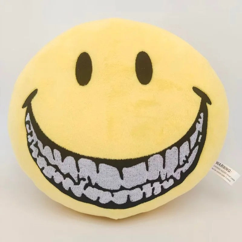 Small Smiley Face Plush, 4in