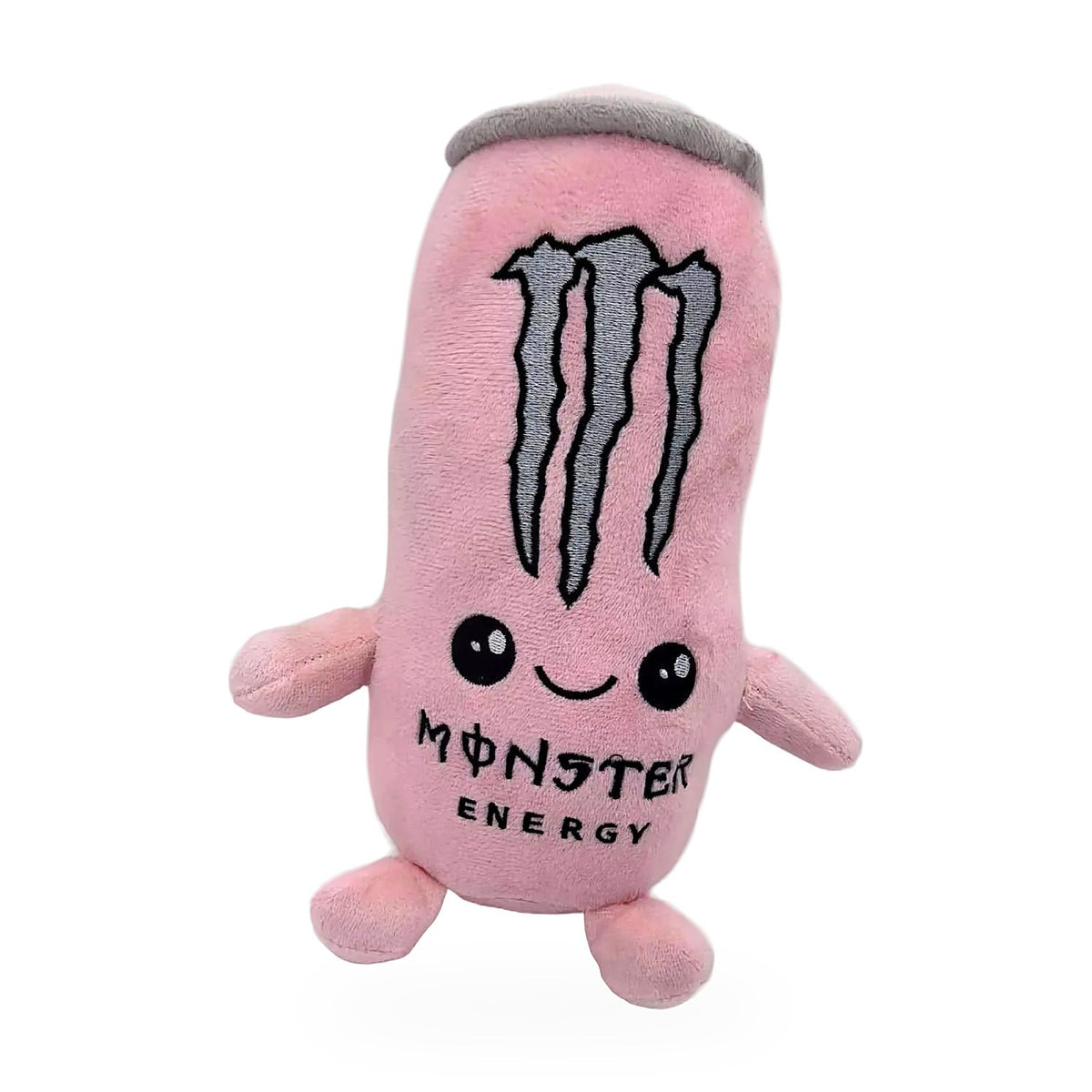 Energy Drink Can Plush Pillow, 8.7in - Monster Pink