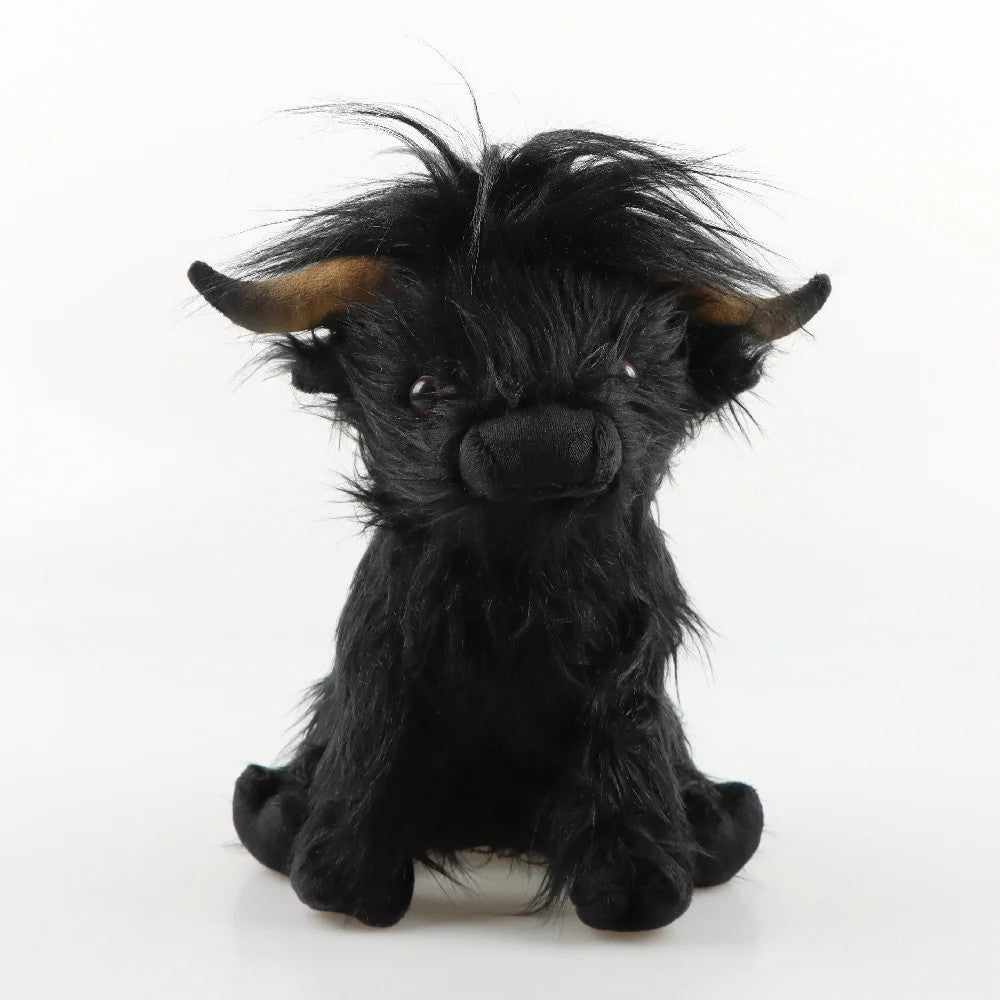 Highland Cow Plush, 10in