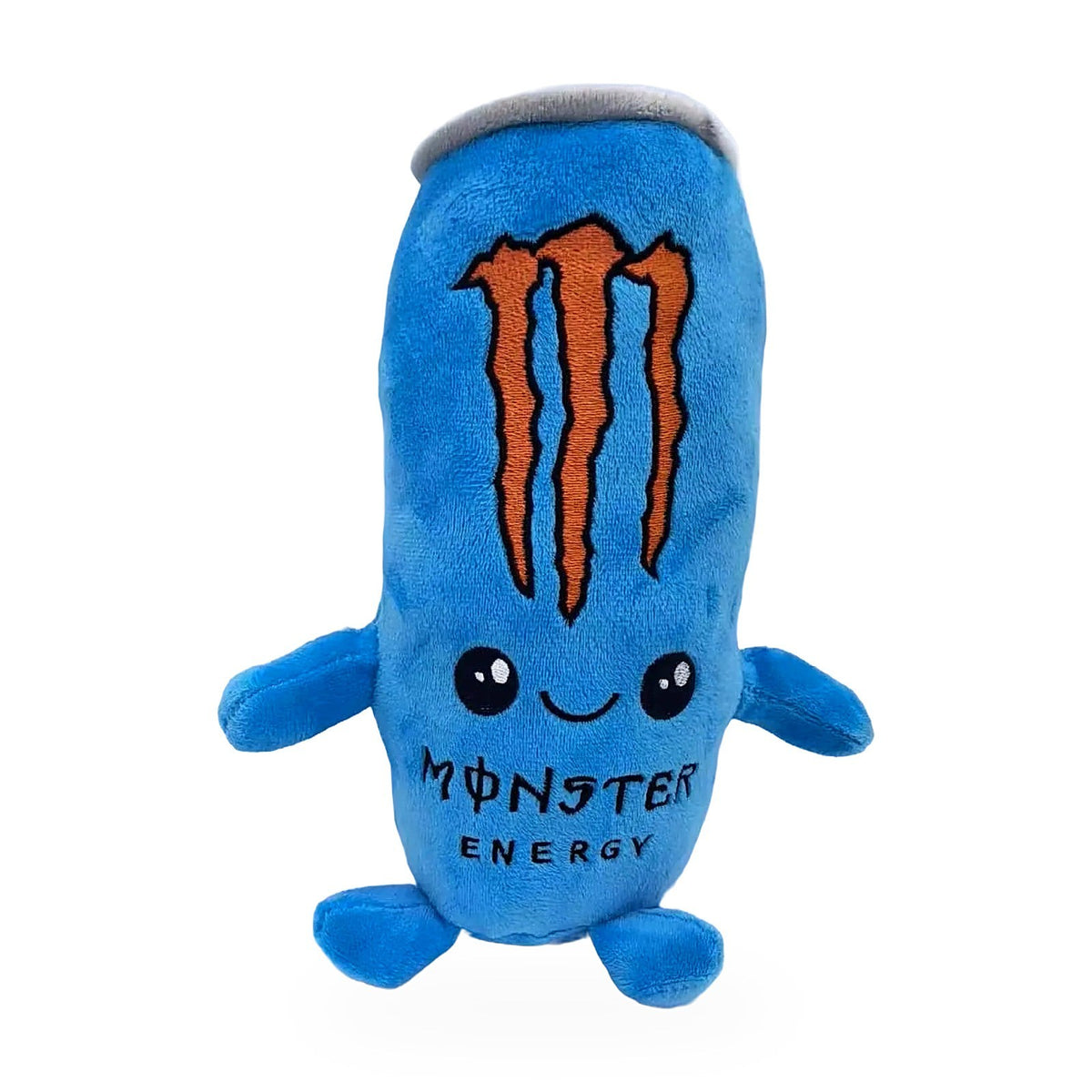 Energy Drink Can Plush Pillow, 8.7in - Monster Blue