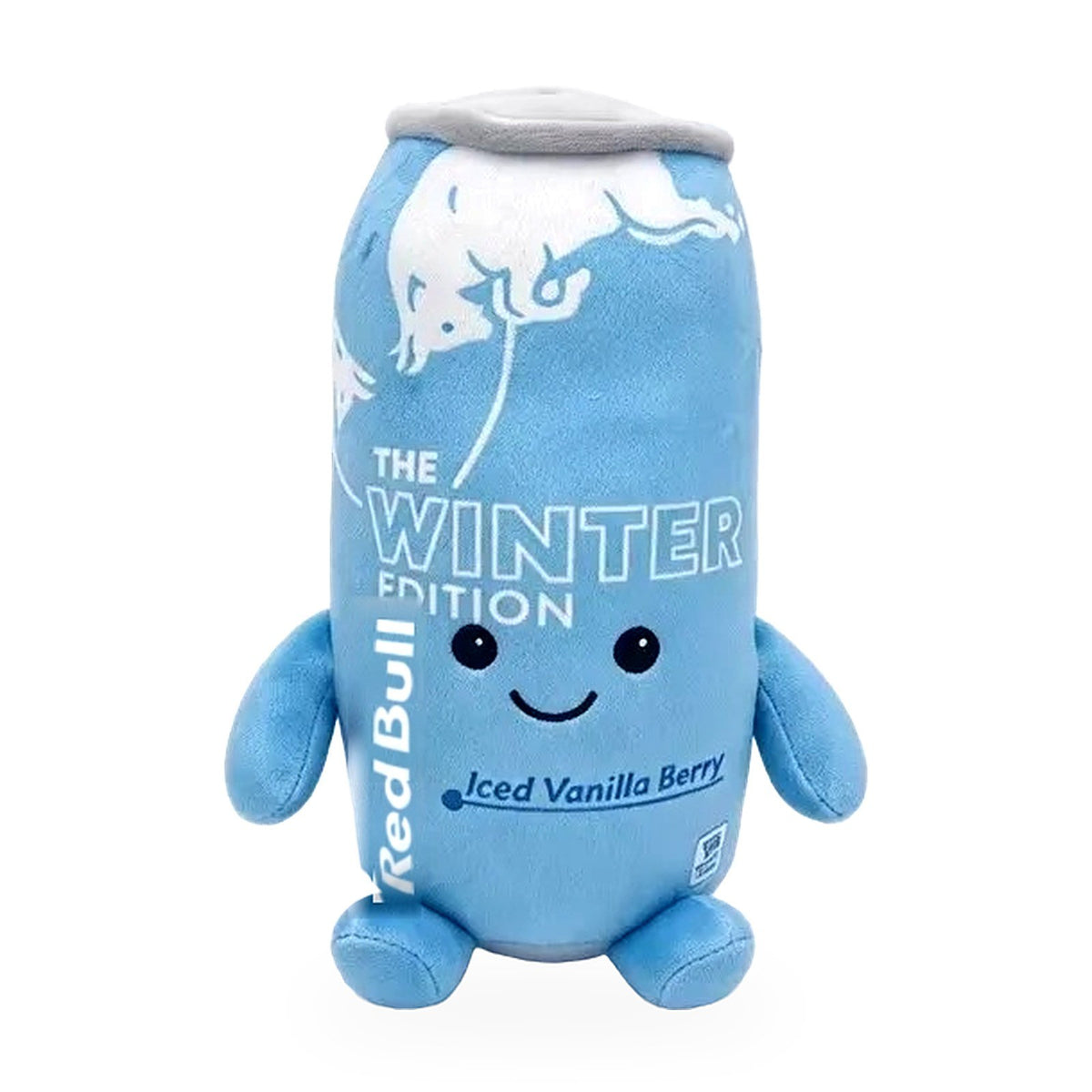 Energy Drink Can Plush Pillow, 8.7in - Red Bull Winter Iced Vanilla Berry