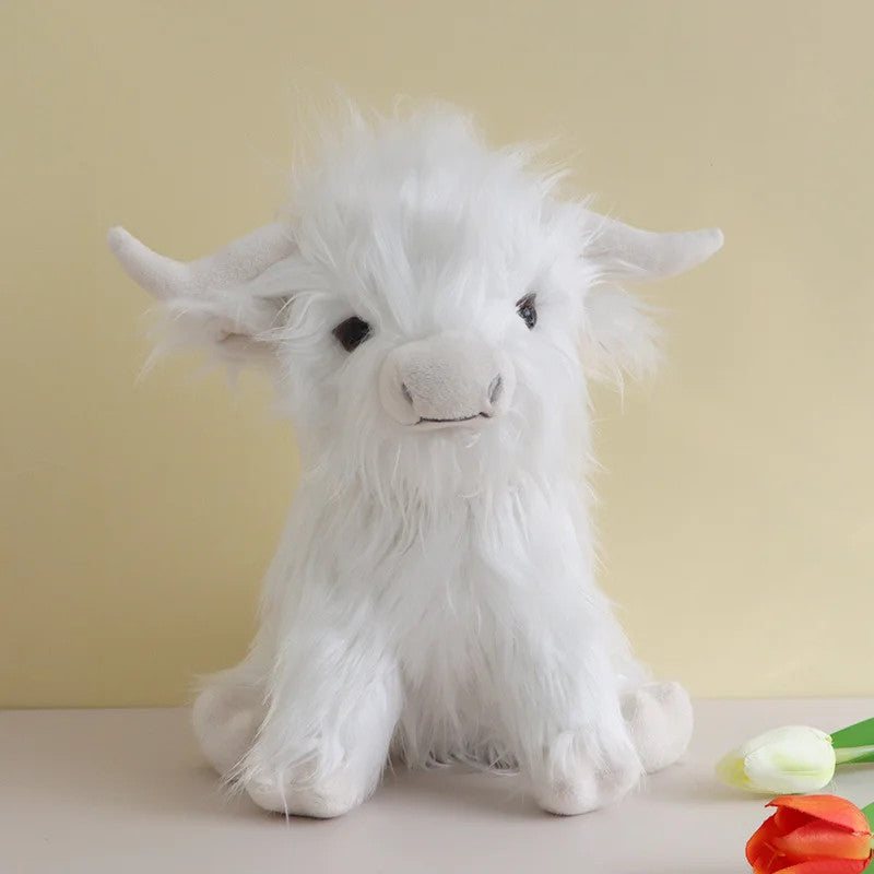 Highland Cow Plush, 10in