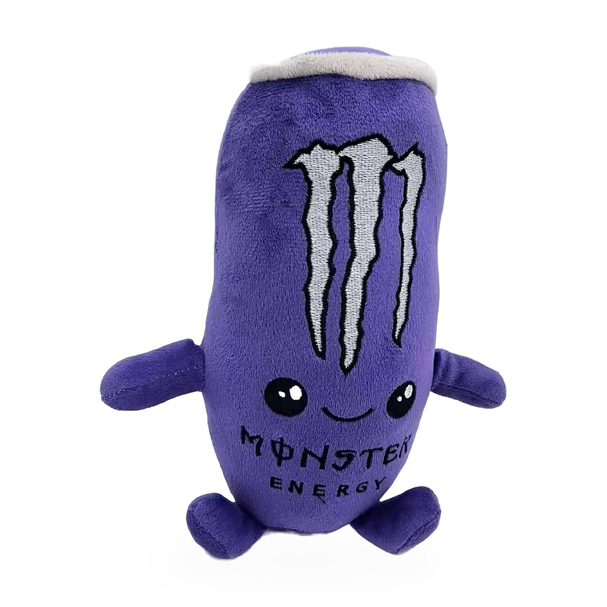 Energy Drink Can Plush Pillow, 8.7in - Monster Purple