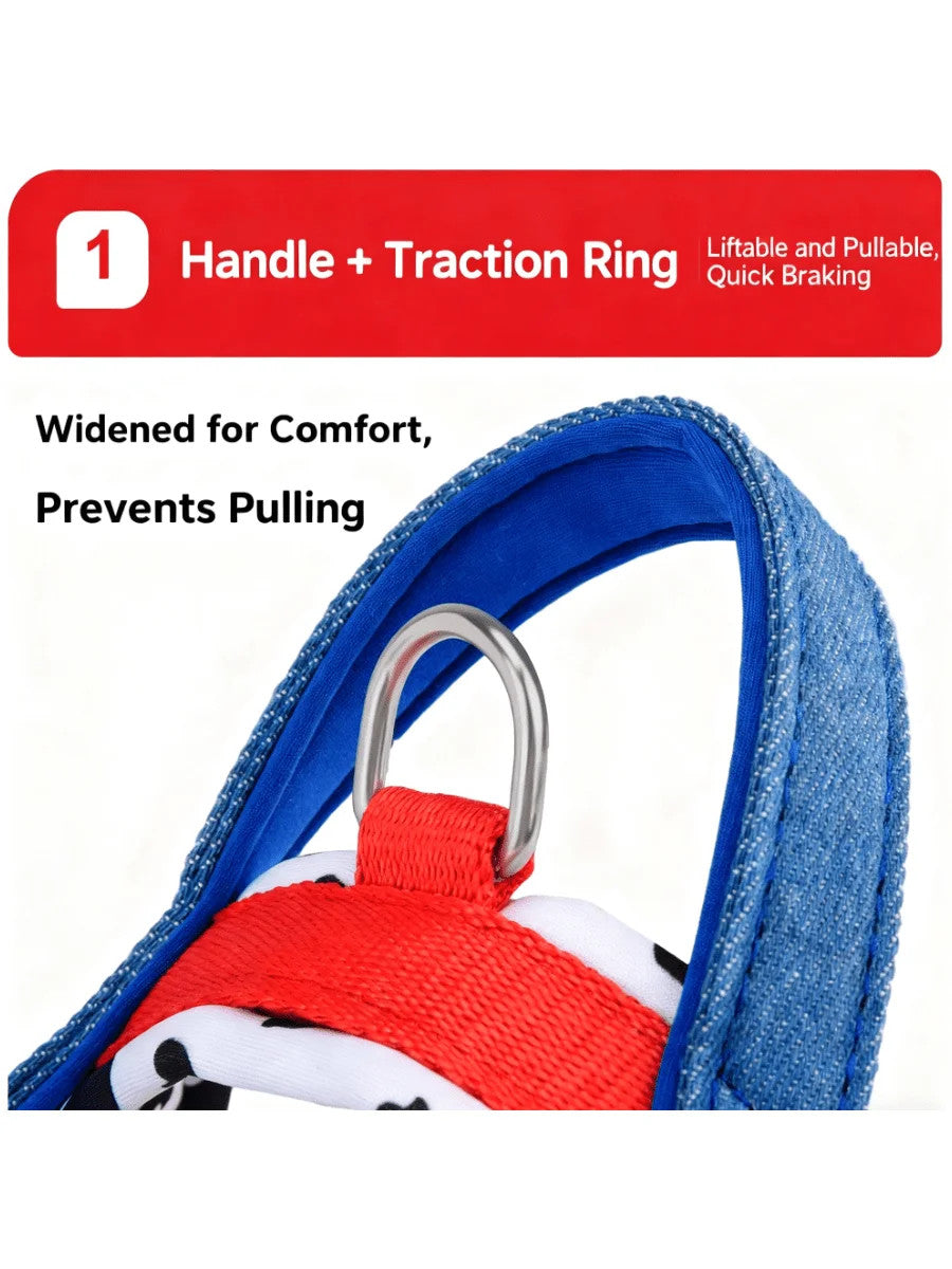 No-Pull Dog Harness, Front Clip, Reflective and Padded