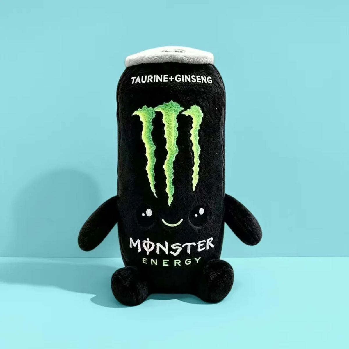 Energy Drink Can Plush Pillow, 8.7in